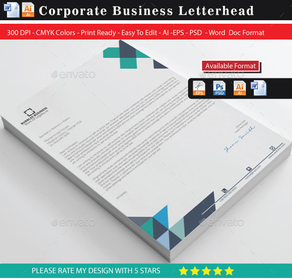 GraphicRiver Cover Property Letterhead 10333784 GraphicRiver Cover Property Letterhead 10333784