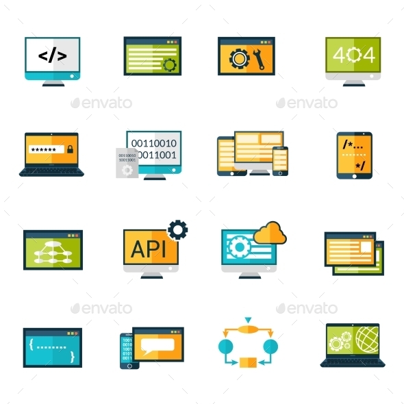 Programming Icons Set (Software)