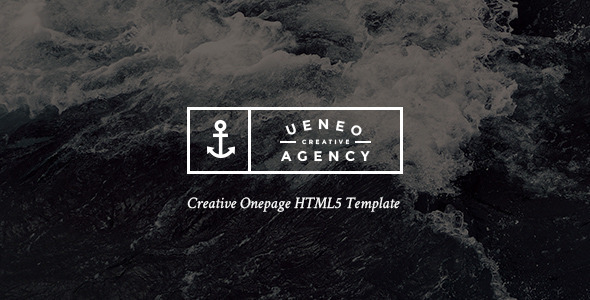 ThemeForest Ueneo Creative One Page HTML5 Template 10335240