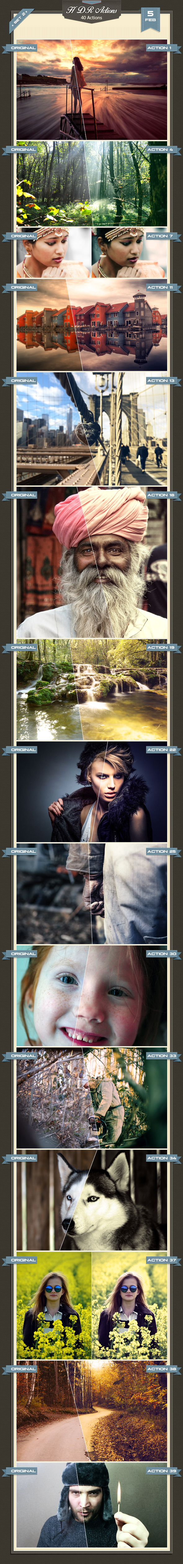 GraphicRiver 40 HDR Actions 10335822 GraphicRiver 40 HDR Actions 10335822