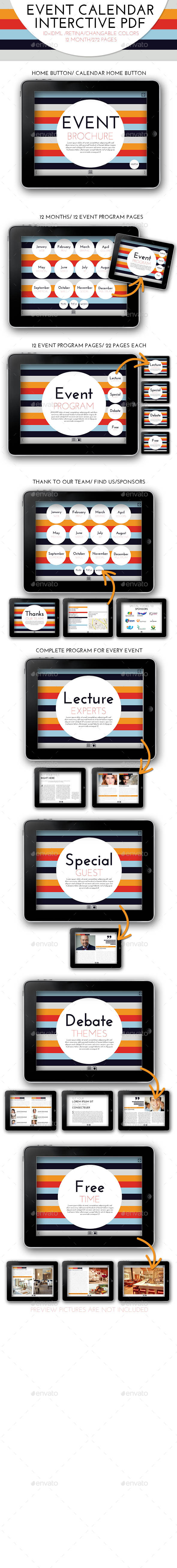 GraphicRiver Interctive PDF Event Calendar 10336221 GraphicRiver Interctive PDF Event Calendar 10336221