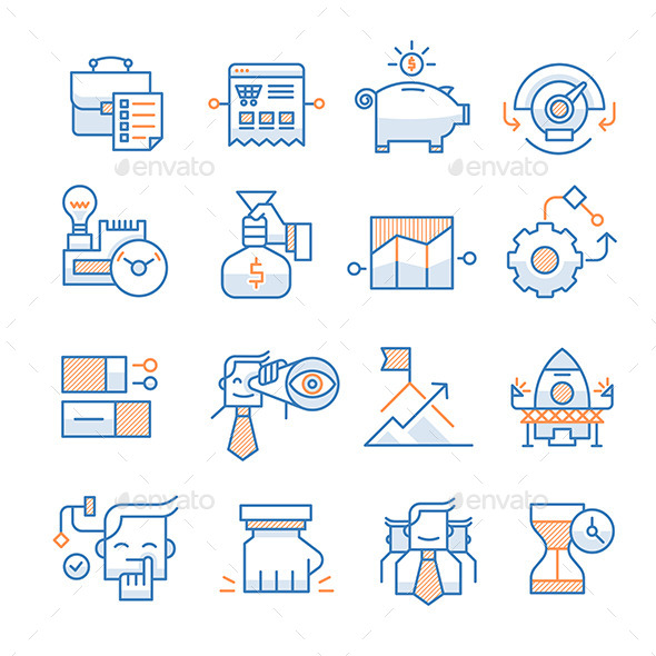 Business Startup Icons Collection (Business)