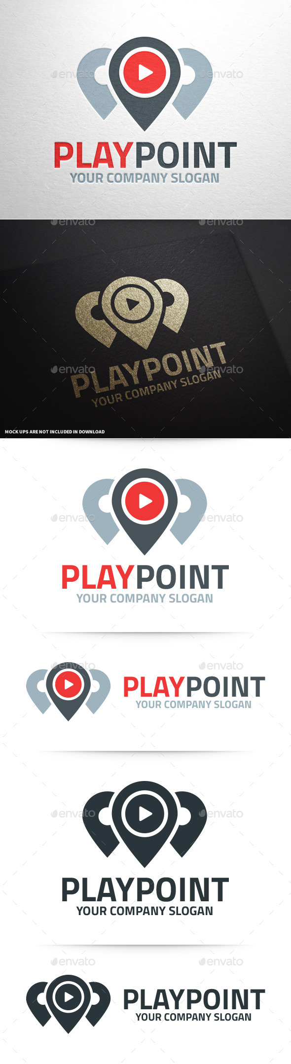 GraphicRiver Play Point Logo Template 10336378 GraphicRiver Play Point Logo Template 10336378