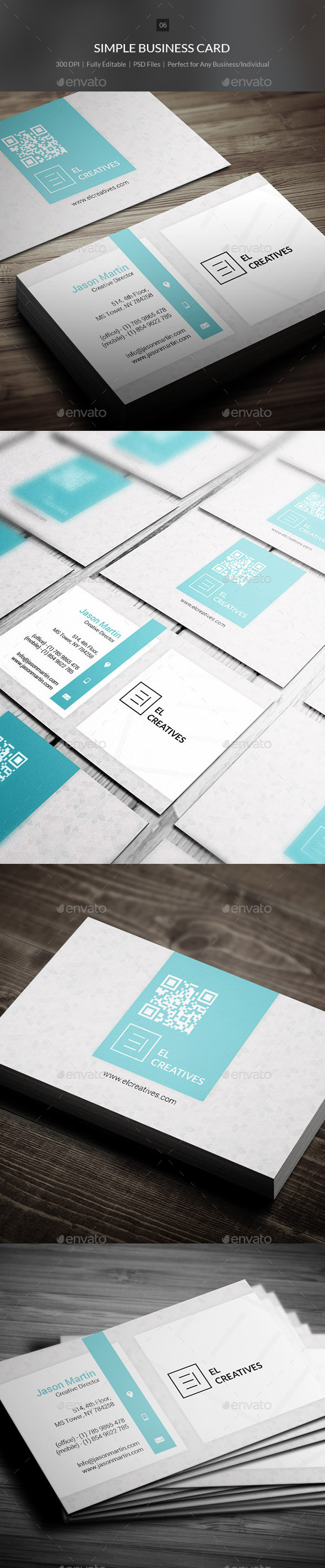 GraphicRiver Simple Business Card 06 10338026 GraphicRiver Simple Business Card 06 10338026