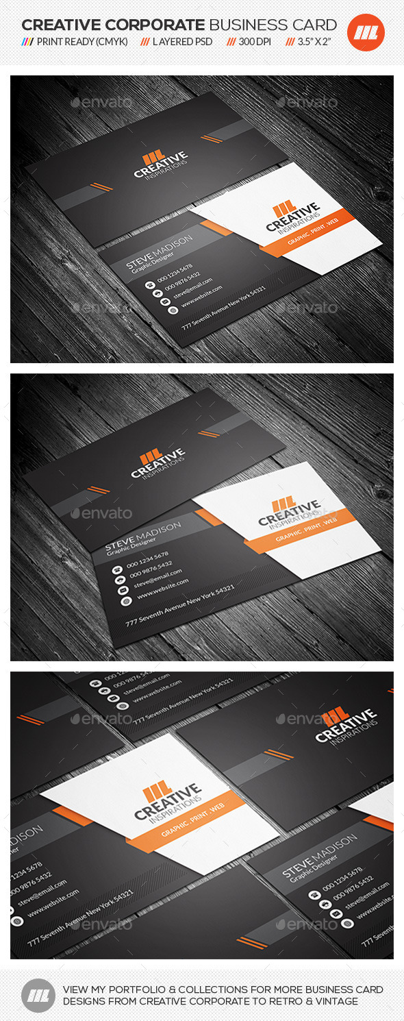 GraphicRiver Creative Corporate Business Card 10338203 GraphicRiver Creative Corporate Business Card 10338203