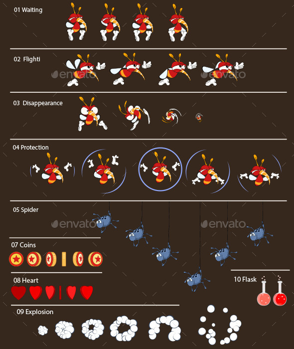 GraphicRiver The Adventures of the Lil Red Fly 10338599 GraphicRiver The Adventures of the Lil Red Fly 10338599