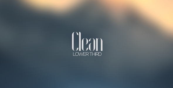 Clean Lower Third 10338608 - Free Download