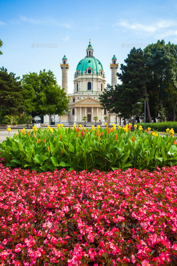 St. Charles's Church in Vienna (Misc) Photo Download