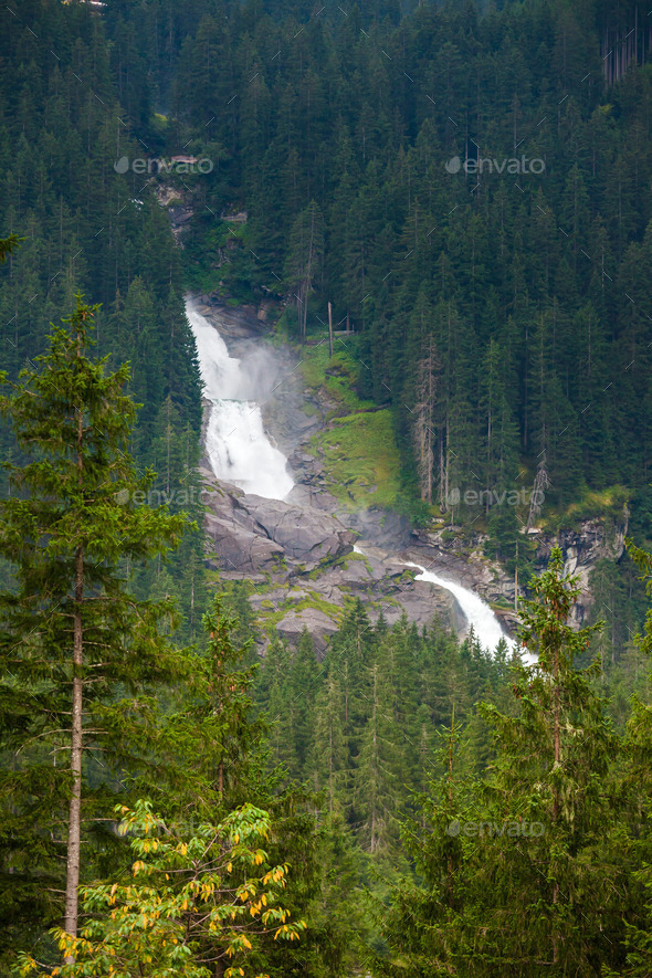 Krimmler Watterfall on Austrian Alps (Misc) Photo Download