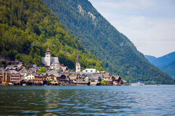 View of Hallstatt village (Misc) Photo Download