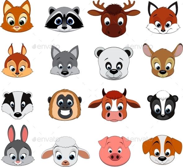 GraphicRiver Animals Collection 10340690 GraphicRiver Animals Collection 10340690