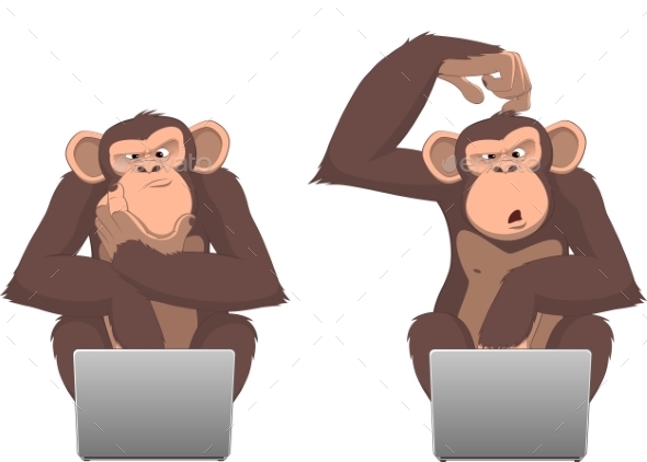 Monkey and Computer (Computers)