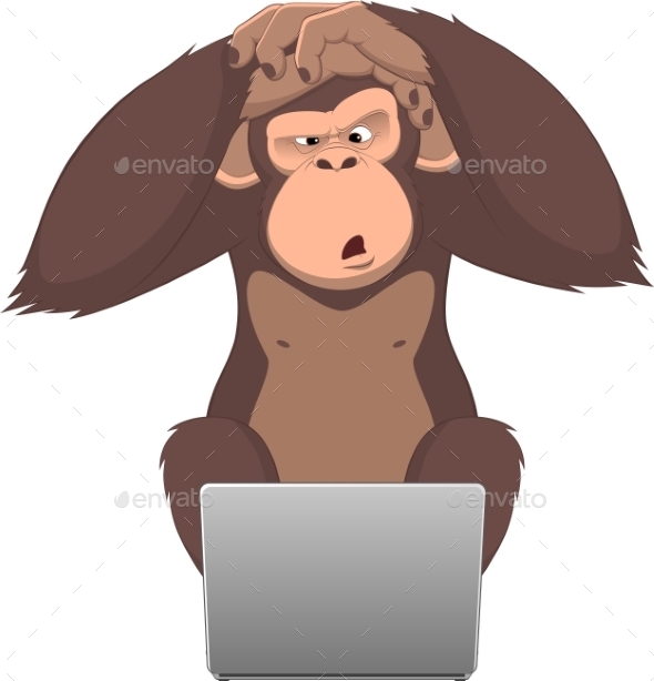 Monkey and Computer (Computers)