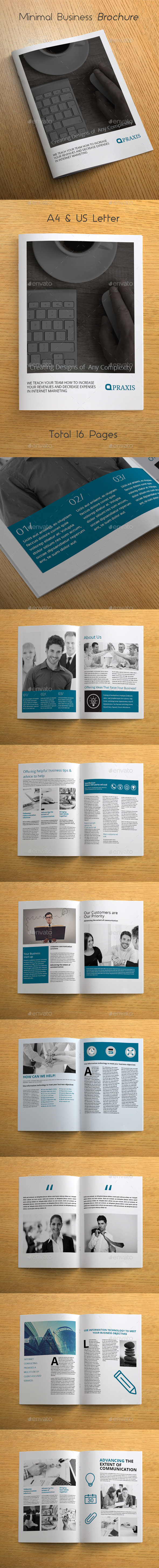 GraphicRiver Minimal Business Brochure 10343367 GraphicRiver Minimal Business Brochure 10343367