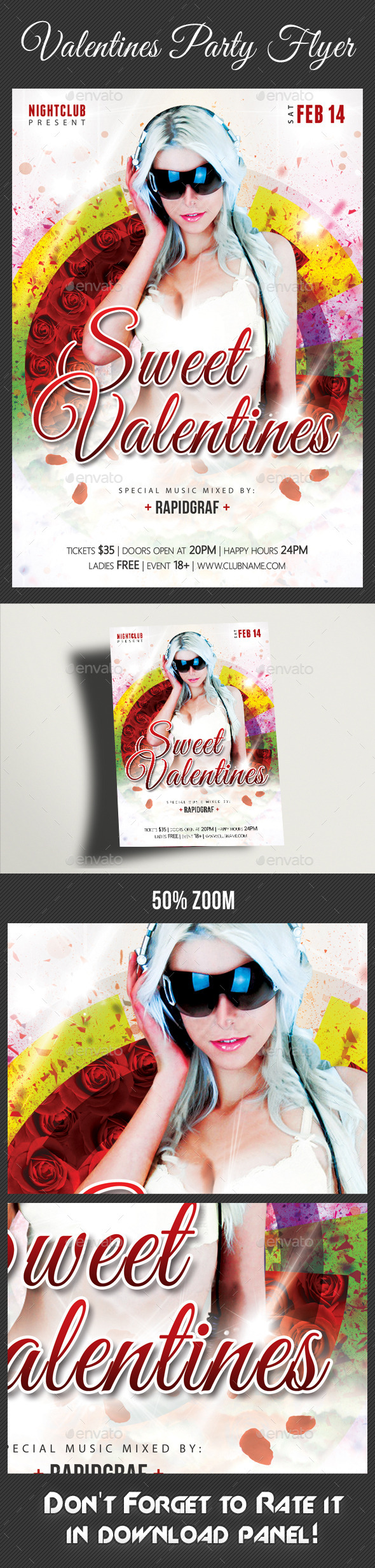 GraphicRiver Valentines Day Party Flyer Template 02 10343721 GraphicRiver Valentines Day Party Flyer Template 02 10343721