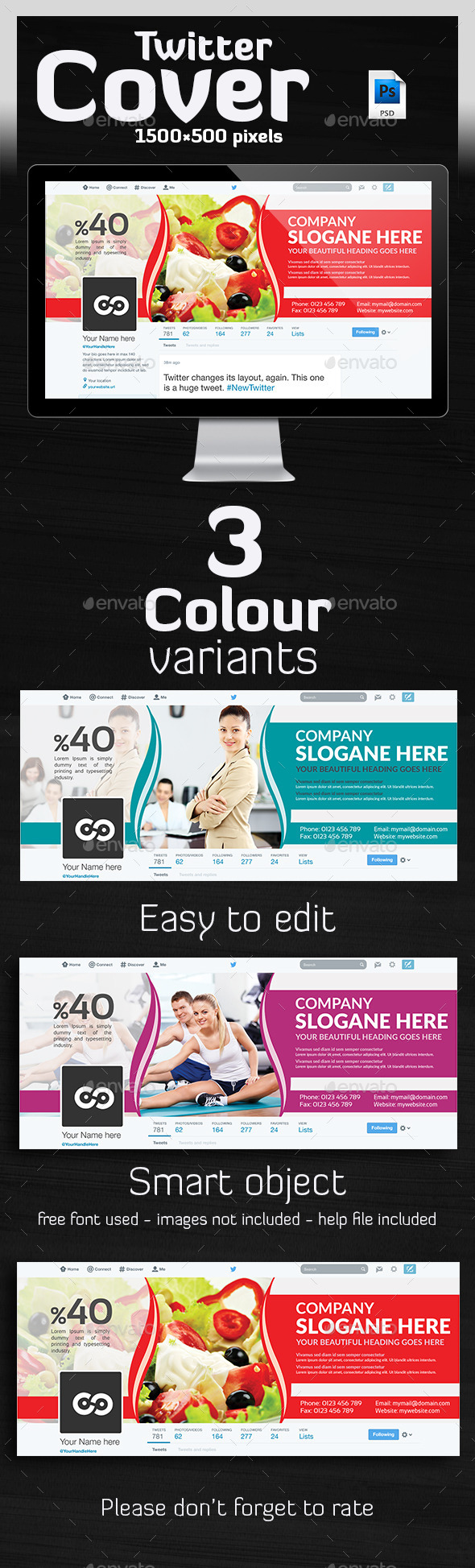 GraphicRiver Multipurpose Twitter Header Cover 10343734 GraphicRiver Multipurpose Twitter Header Cover 10343734
