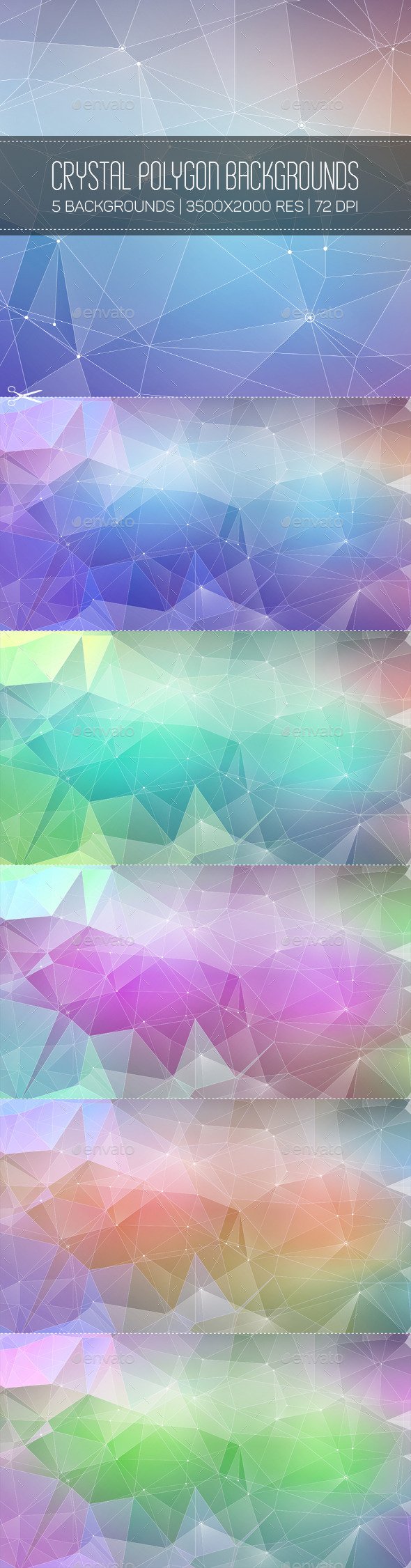 GraphicRiver Crystal Polygon Backgrounds 10345450 GraphicRiver Crystal Polygon Backgrounds 10345450