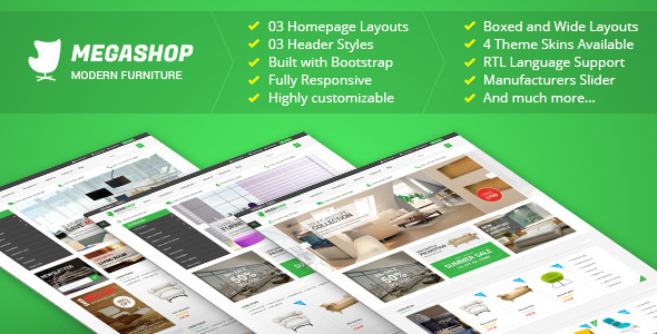 Megashop - Premium Responsive Prestashop Theme