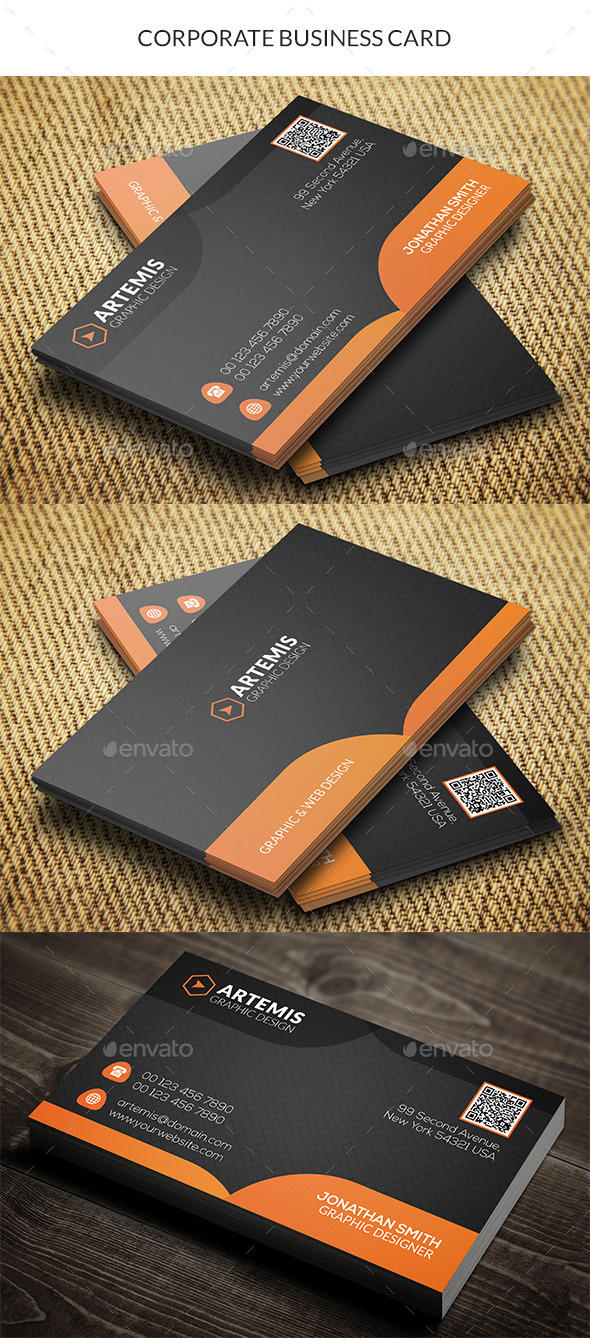 GraphicRiver Corporate Business Card 10349254 GraphicRiver Corporate Business Card 10349254