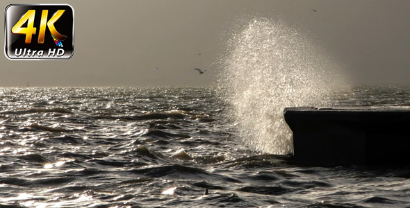 Waves on Sea in the Wind Waves on Sea in the Wind