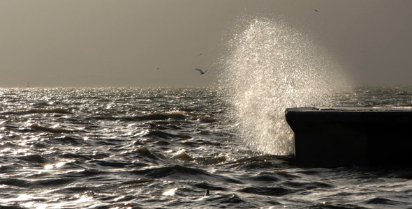 Waves on Sea in the Wind Waves on Sea in the Wind