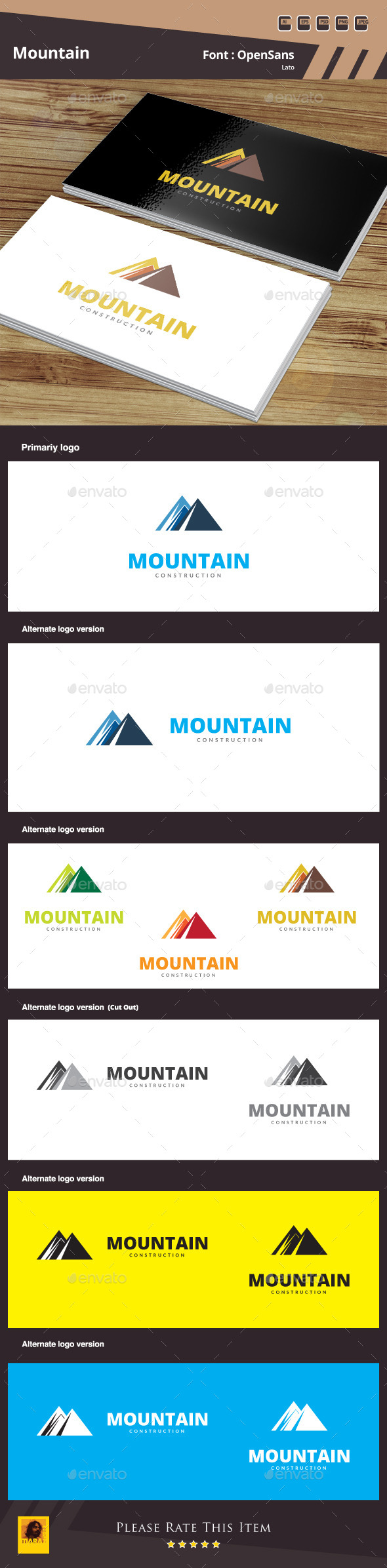 Mountain Logo Template