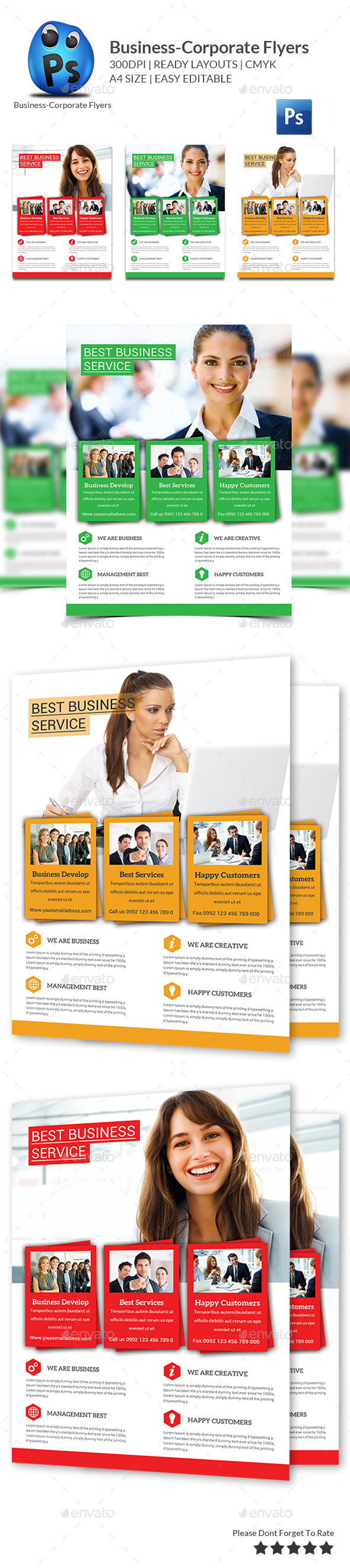 Corporate Business Flyer Template Corporate Business Flyer Template