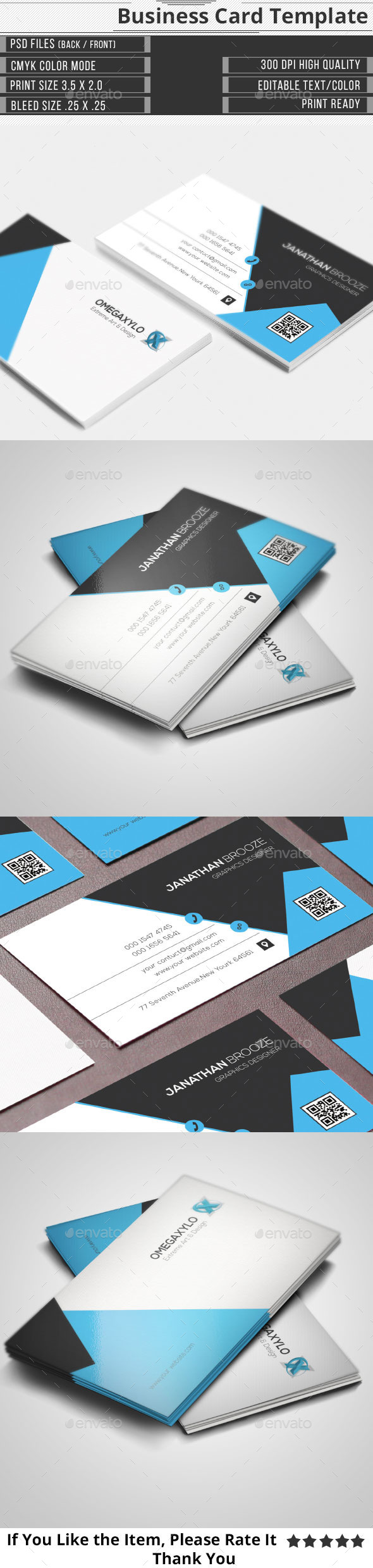 Elegant Corporate Business Card Elegant Corporate Business Card
