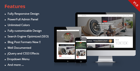 ThemeForest Crystal Responsive Personal Blogger Theme 10307230 ThemeForest Crystal Responsive Personal Blogger Theme 10307230