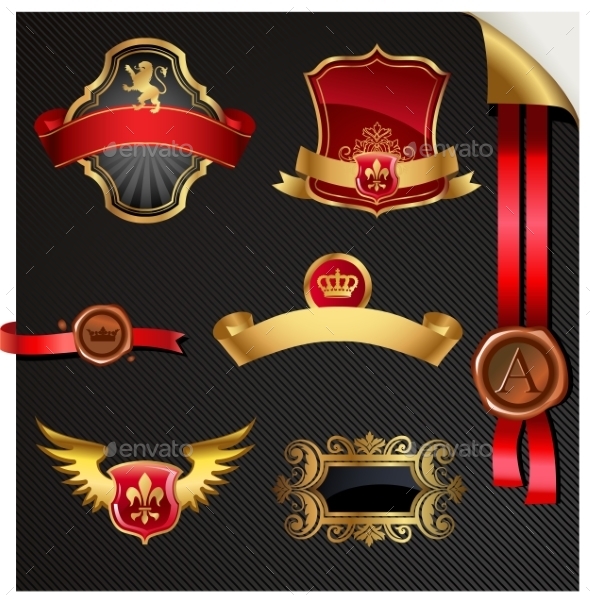 GraphicRiver Ornate Decorative Golden Frames 10352218 GraphicRiver Ornate Decorative Golden Frames 10352218