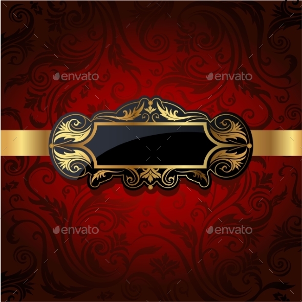 GraphicRiver Vintage Gold Frame 10352487 GraphicRiver Vintage Gold Frame 10352487
