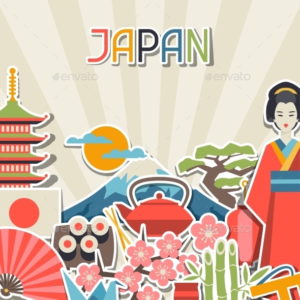 GraphicRiver Japan Background Design 10352765 GraphicRiver Japan Background Design 10352765