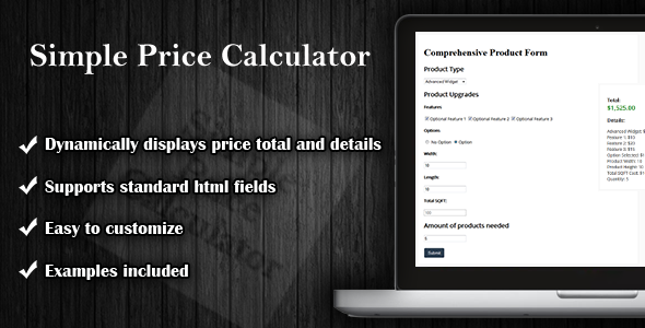 Simple Price Calculator