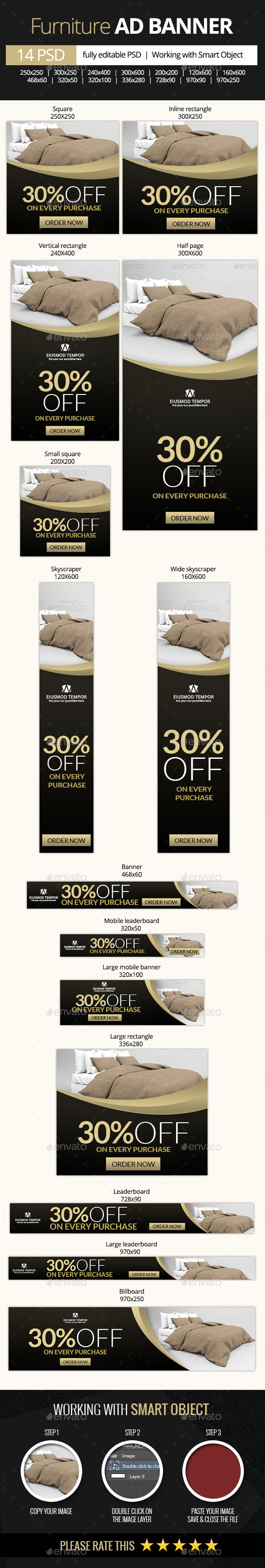 GraphicRiver Furniture Goods Web Banners 10353418 GraphicRiver Furniture Goods Web Banners 10353418