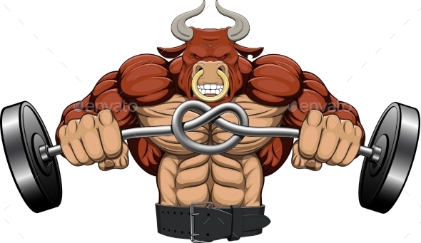 GraphicRiver Strong Angry Bull 10354120 GraphicRiver Strong Angry Bull 10354120