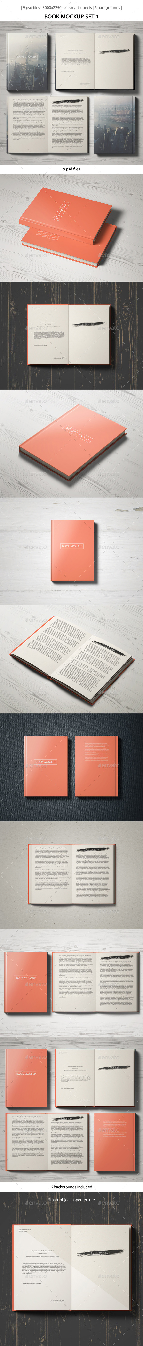 GraphicRiver Book Mockup Set 1 10354620 GraphicRiver Book Mockup Set 1 10354620