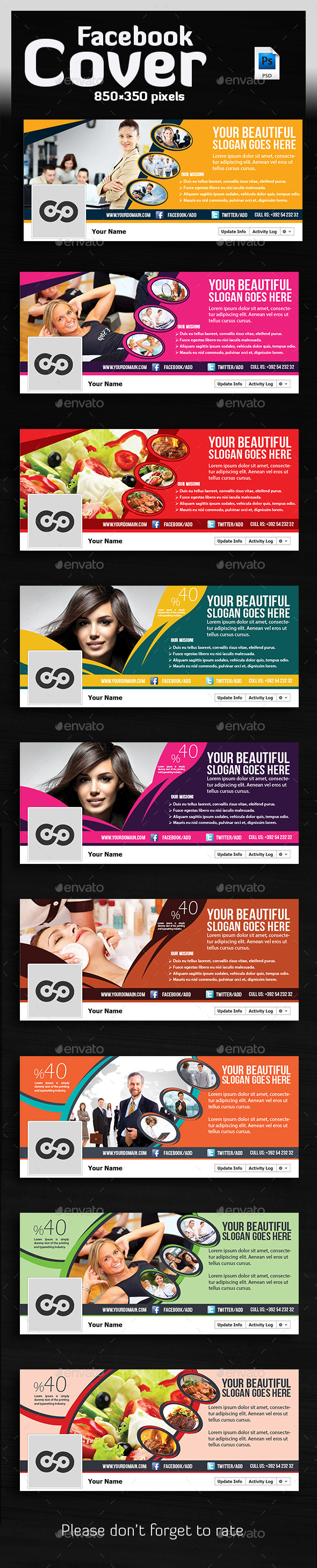 GraphicRiver Bundle Facebook Timelines Covers 10355346 GraphicRiver Bundle Facebook Timelines Covers 10355346