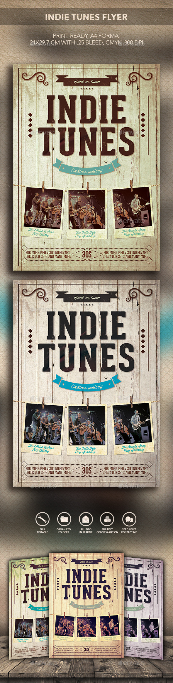 GraphicRiver Indie tunes Flyer 10355506 GraphicRiver Indie tunes Flyer 10355506