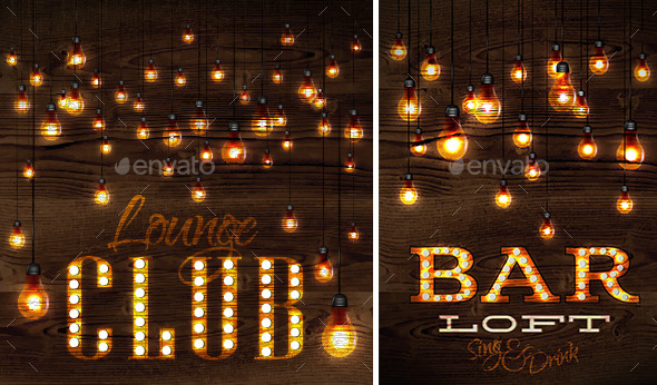 GraphicRiver Loft Glowing Lights 10355527 GraphicRiver Loft Glowing Lights 10355527