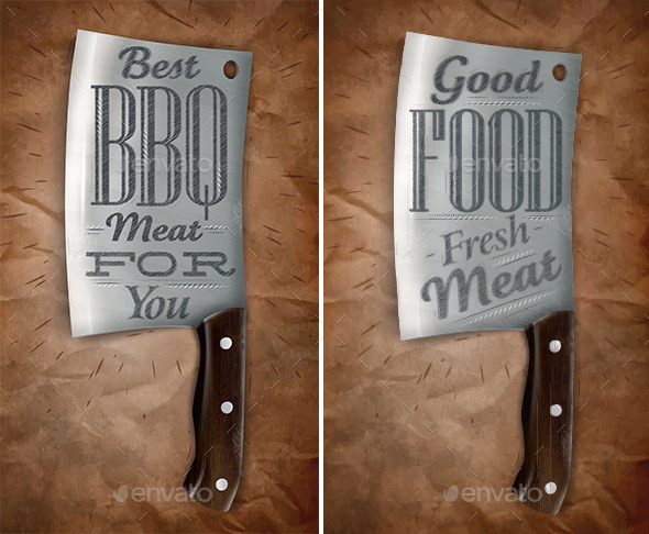 GraphicRiver Poster Knife 10355592 GraphicRiver Poster Knife 10355592