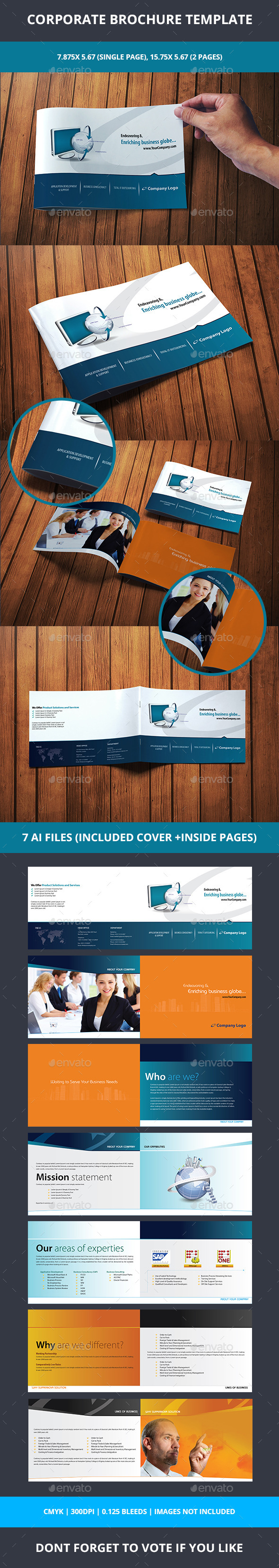 GraphicRiver Corporate Brochure 10357022 GraphicRiver Corporate Brochure 10357022