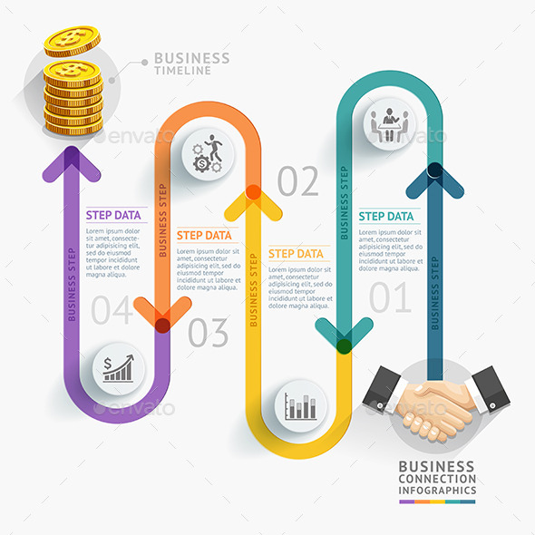 Business Timeline Infographics