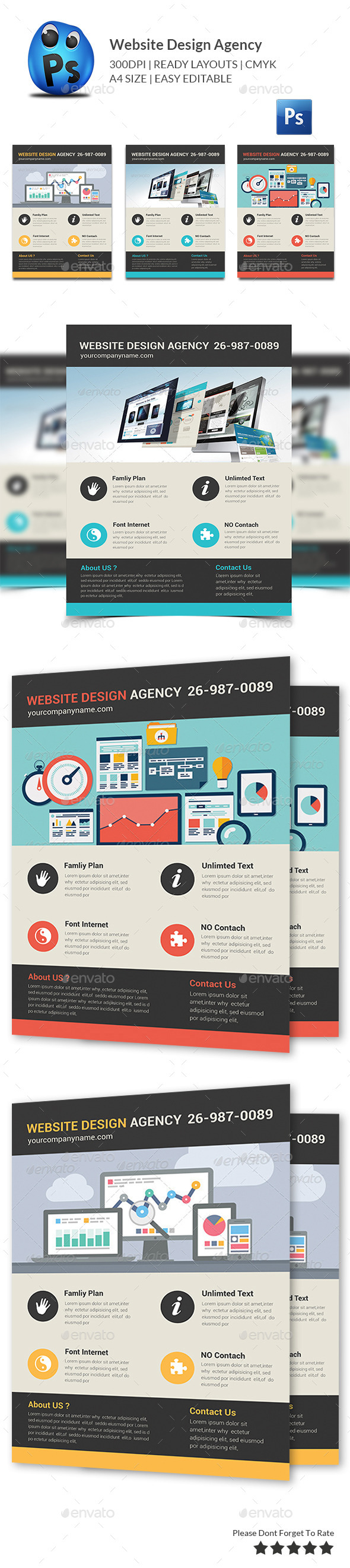 Website Design Agency Flyer Website Design Agency Flyer