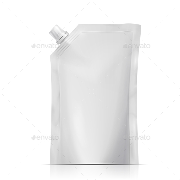 GraphicRiver Blank Spouted Pouch 10359035 GraphicRiver Blank Spouted Pouch 10359035