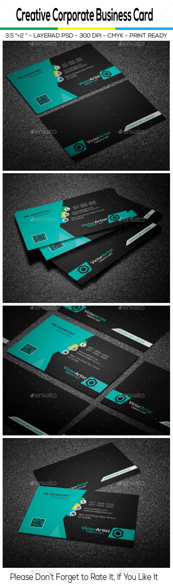 GraphicRiver Creative Corporate Business Card 10359385 GraphicRiver Creative Corporate Business Card 10359385