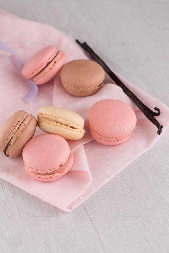 Macaroons closeup (Misc) Photo Download