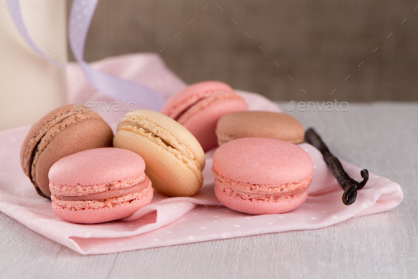 Macaroons closeup (Misc) Photo Download