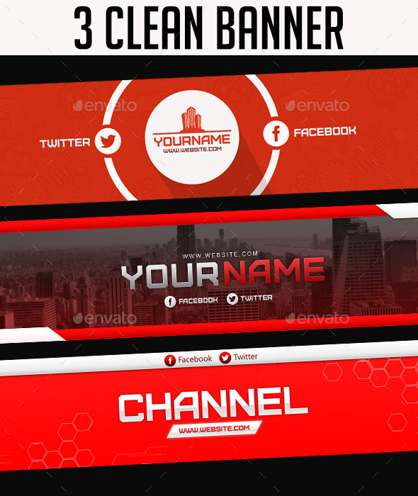 3 Clean Banner 3 Clean Banner
