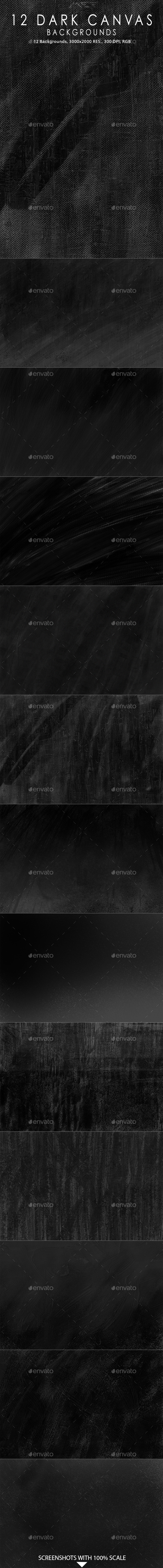 GraphicRiver 12 Dark Canvas Backgrounds 10360988 GraphicRiver 12 Dark Canvas Backgrounds 10360988