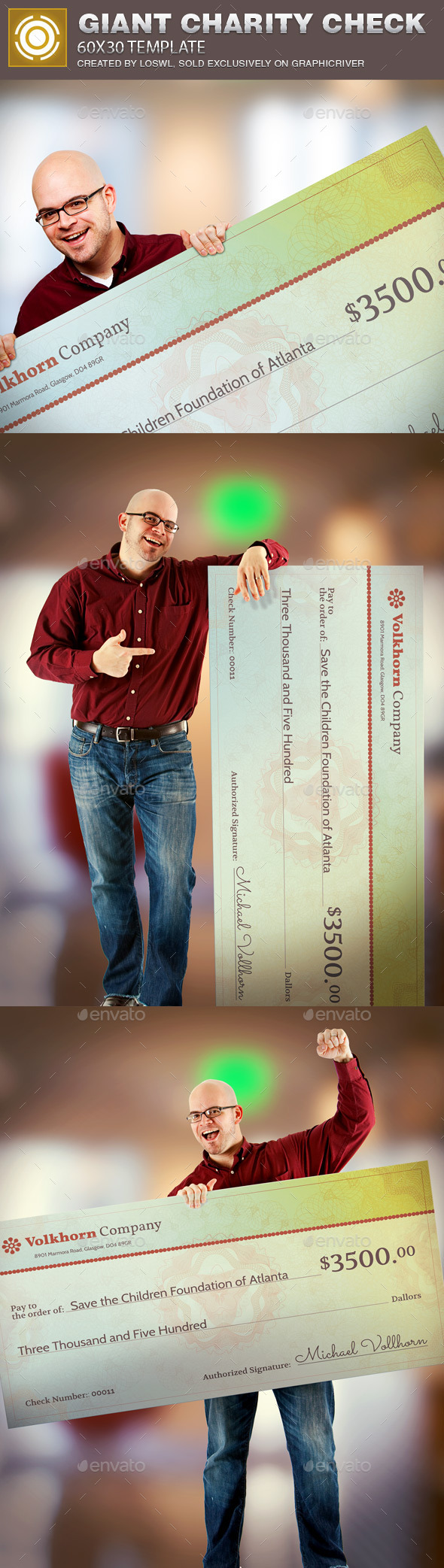 GraphicRiver Giant Charity Check Template 10362422 GraphicRiver Giant Charity Check Template 10362422